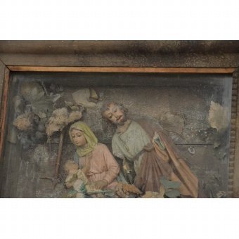 Antique Relief with the Holy Family