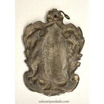 Antique Immaculate Virgin Relief