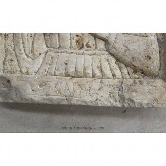 Antique Limestone relief