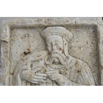 Antique Limestone relief