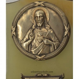 Antique Sacred Heart Relief