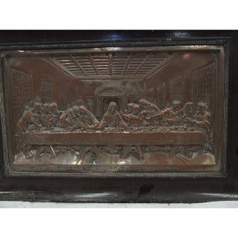 Antique Relief with representation of the Last Supper