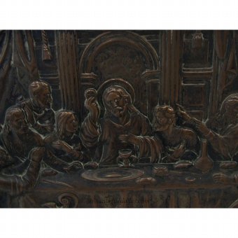 Antique Relief with The Last Supper