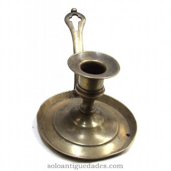Antique Gilt bronze candlestick