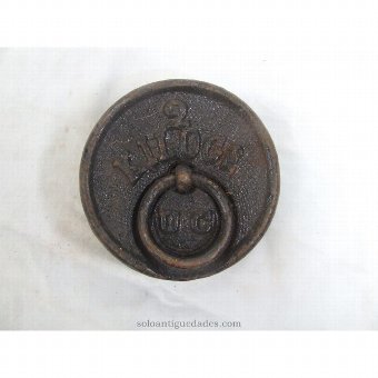 Antique Cylindrical weight 2kg