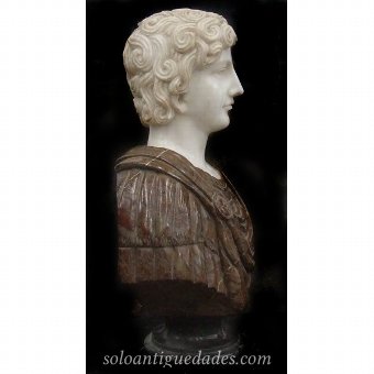 Antique Renaissance male Bust