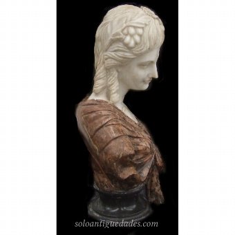 Antique Renaissance Female Bust