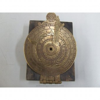 Antique Old astrolabe