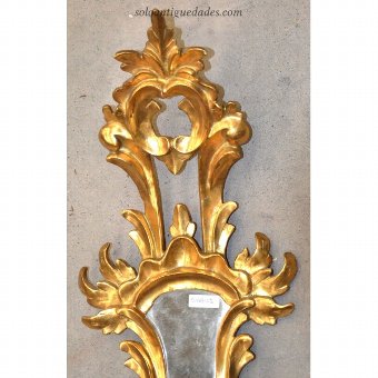 Antique Rococo Cornucopia with spiked high rise
