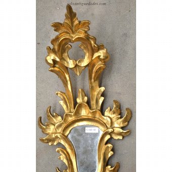 Antique Rococo Cornucopia with spiked high rise