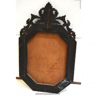 Antique Mirror glass Venetian styled pompadour