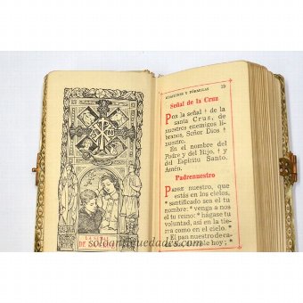 Antique Ivory prayer book