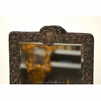 Antique Vanity mirror with inscription "Matilde"
