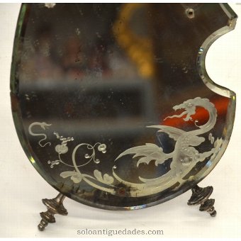 Antique Vanity mirror with mixtil