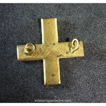 Antique Brooch with a Greek cross