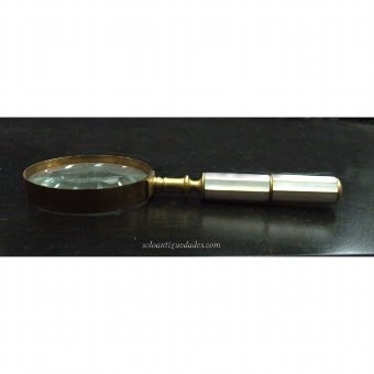 Antique Pearl-handled magnifying glass