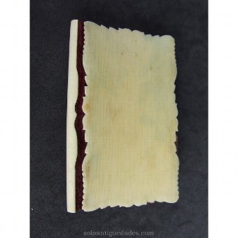 Antique Agenda with ivory caps