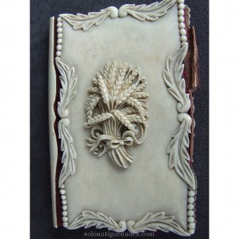 Antique Agenda with ivory caps