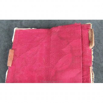 Antique Agenda with ivory caps