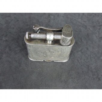 Antique Silver lighter. With inscription: "MEXICO 1946".