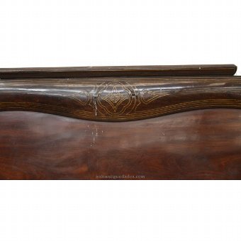 Antique Curved profiles headboard