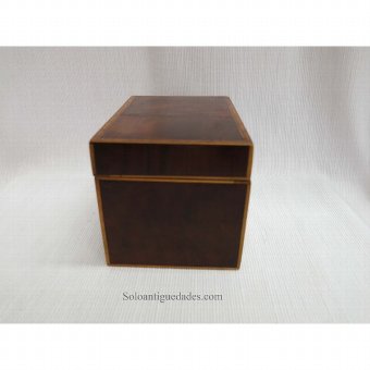 Antique Simple inlaid collection box