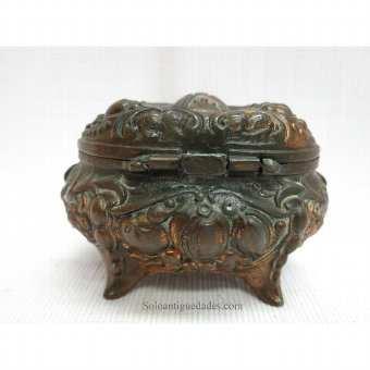 Antique Small box with baroque decoration