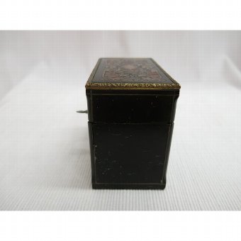 Antique Antigua collection box with slot