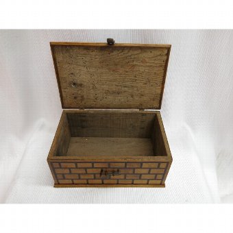 Antique Collection box with iron lock