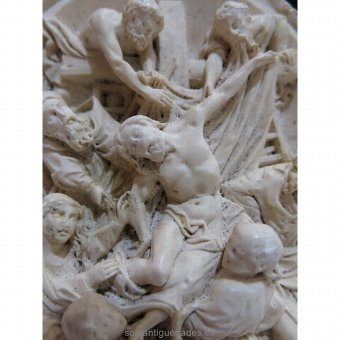 Antique Relief of the descent of Christ