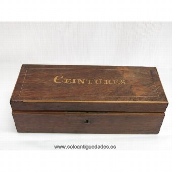 Antique Old box seat