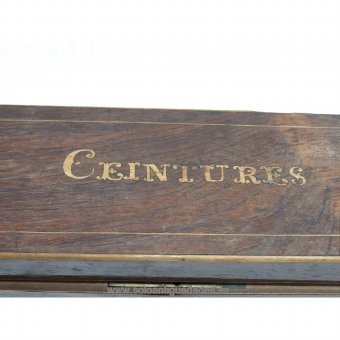 Antique Old box seat