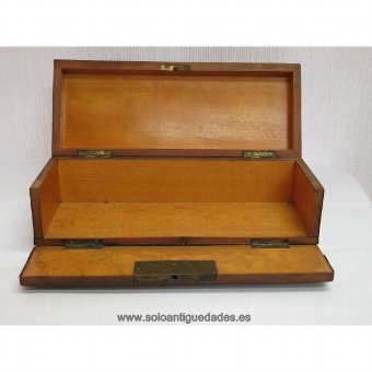 Antique Old box seat