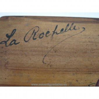 Antique Collection box with inscription "La Rochelle"