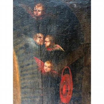 Antique Painting "St. Jerome"
