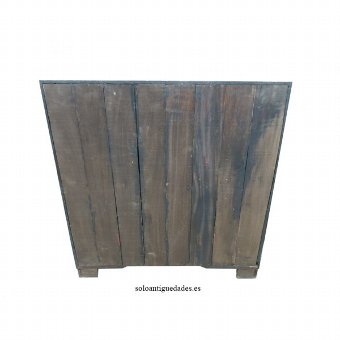 Antique Old English mahogany bureau