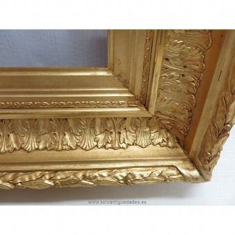 Antique Eighteenth century gilt frame