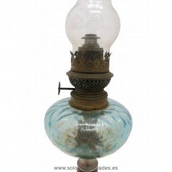 Antique Beautiful Central European lamp