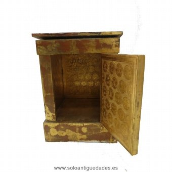 Antique Gilded wooden tabernacle