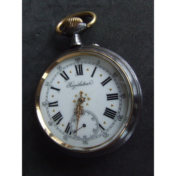 Antique Lepine watch with stainless steel case