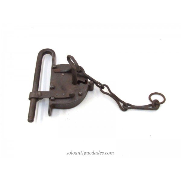 Iron padlock or lock