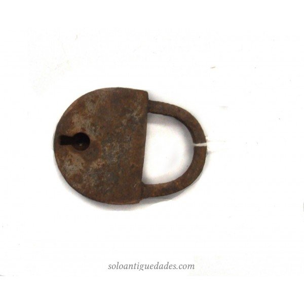 Iron simple padlock