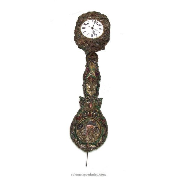 Antique Watch Type Morez. Real pendulum robot