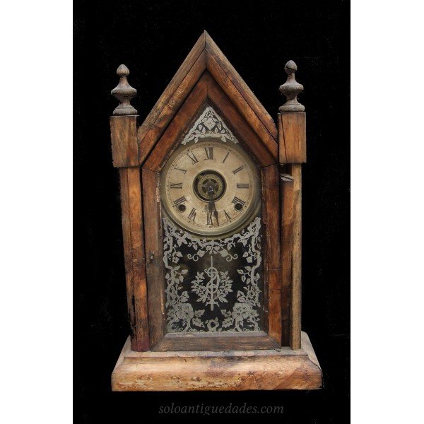 Wooden clock classic style