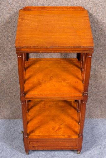Antique Gillows Satinwood Reading Stand