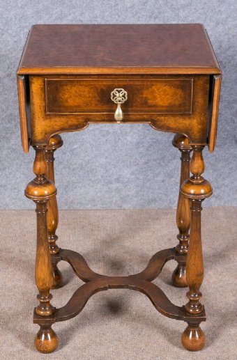 Antique Waring & Gillows Drop Leaf Side Table