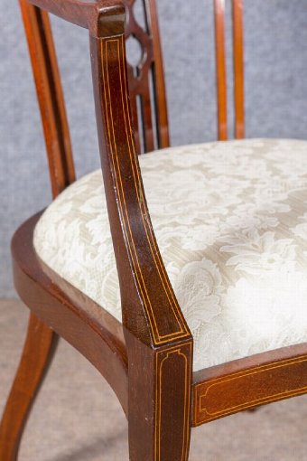 Antique Edwardian Inlaid Chair