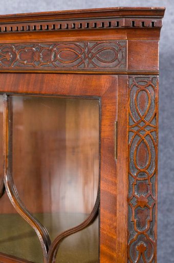 Antique Chippendale Style Corner Cabinet