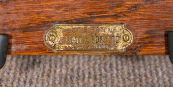 Antique Foot's Adjustable Invalid / Reading Table