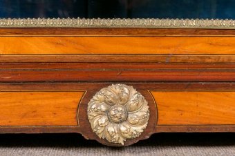 Antique Fine Satinwood Credenza Side Cabinet